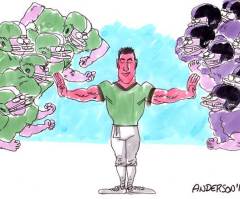 Tim Tebow Parts the Waves of Animosity!