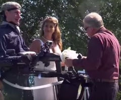 A Loving Father Diagnosed With ALS Walks His Daughter Down the Aisle, Despite All Odds