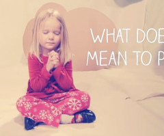 Adorable Little Children Teach Us the Power of Prayer