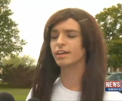 Over 150 High Schoolers Stage Walkout Protest After Trans Student Seeks to Use Girls' Locker Room