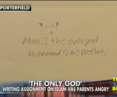 7th Grade Students Required to Write 'Allah Is the Only God' in Tennessee Public Schools