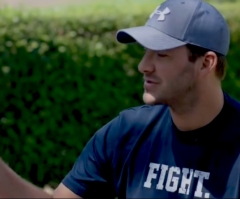 Pastor Ed Young Jr. Interviews Quarterback Tony Romo; Poses 'The Quarterback Question' to Congregation