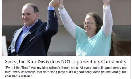 I Would Rather Be Caught by ISIS Than Stand With Kim Davis