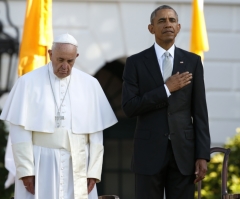 Pope Francis 'Reminds Us, People Are Only Free When They Can Practice Their Faith Freely,' Obama Says on First-Ever White House Visit