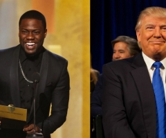 Kevin Hart: 'I Take My Hat Off to Donald Trump'