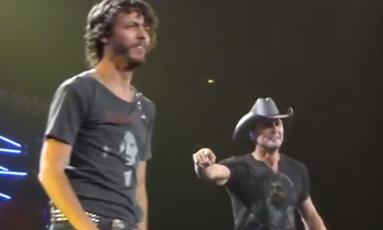 Country Music Stars Chris Janson, Tim McGraw Debut 'Messin' With Jesus'