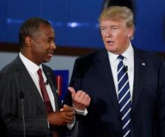 Trump Refuses to Apologize for Comment on Ben Carson's Faith