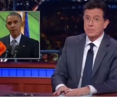 Stephen Colbert Quotes Bible, Mocks Republicans Who Oppose Amnesty for Muslim Refugees