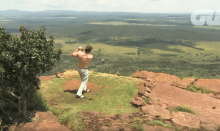 South Africa's Crazy Golf Course Has You Teeing Off From Mountain Top