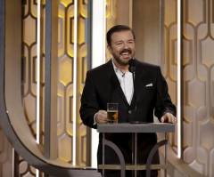 Golden Globe Host Ricky Gervais Mocks God as 'Magical Sky Wizard'