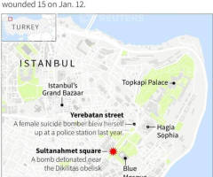 ISIS Kills 10, Injures 15 in Istanbul Suicide Bombing, Turkish Gov't Confirms