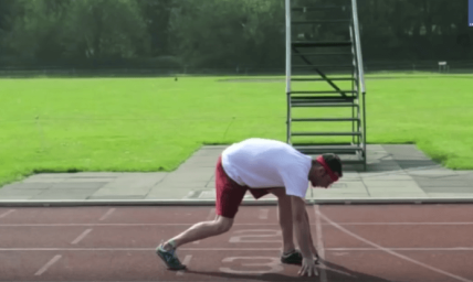 Check Out the World's Fastest Runner — Backwards