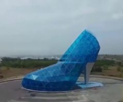 Massive High Heel-Shaped Church Built to Attract Women to Worship in Taiwan