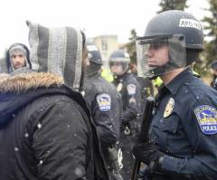 Minnesota Police Officer Caught Telling Drivers to 'Run Over' Black Lives Matter Protesters