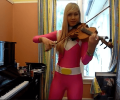 '90s Nostalgia Overload! Violinist Plays 'Power Rangers' Theme Song