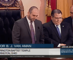 Ohio House Speaker Cuts Off Pastor for Praying Too Long