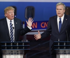 Donald Trump Mocks Jeb Bush as 'Weak' After Costly Super Bowl Ad