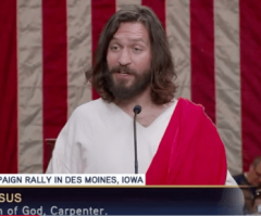 Jimmy Kimmel Mocks GOP Candidates in 'What Would Jesus Say?' Skit (Video)