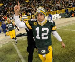 Aaron Rodgers Thanks God for 'Hail Mary' Pass in Playoff Game Against Cardinals