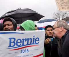 Donald Trump Threatens to Disrupt Bernie Sanders' Rallies, Blames 'Organized Thugs' for Protests