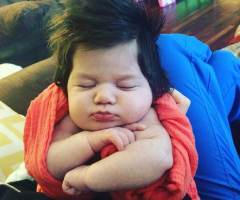 Big Hair Baby That Looks Like 'Elvis' Is 'Closer to Jesus,' Family Says