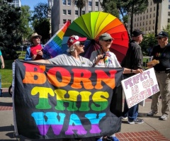 LGBT Activists Protest Franklin Graham's 'Decision America' Prayer Rally in Sacramento