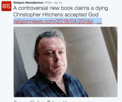 Author Larry Taunton Denies Claim Atheist Christopher Hitchens 'Accepted God' Before Death