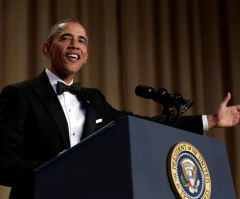 Obama Takes Aim at Hillary, Trump at His Last Washington Correspondents' Dinner