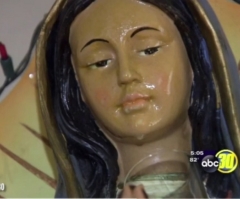 Virgin Mary Statue Seen 'Crying' in Video at California Home After Murder