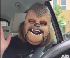 Viral Video Star 'Chewbacca Mask Lady' Inspires Youth to Be Obedient to God