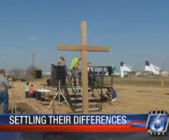 Atheist Drops Lawsuit Against Texas Church Building America's Tallest Cross