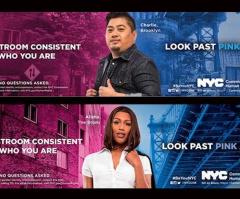 NYC Tells Men It's OK to Go Into Women's Bathrooms in Citywide Ad Campaign