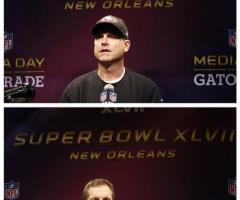 NFL Coach John Harbaugh Inspires High School Football Players With Biblical Story