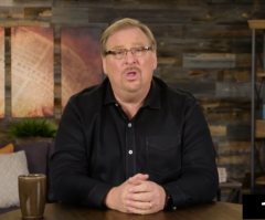 Rick Warren: Here Is the First Step to a Clear Conscience