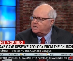 Catholic League's Bill Donohue Wants Apology From Gays After Being Assaulted by Lesbians