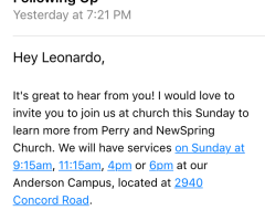 NewSpring Church to Address Rumors Perry Noble Has Been Fired Over Domestic, Other Issues on Sunday