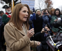 'God May Have Lifted Up Trump' to Save America From Hillary Clinton, Michele Bachmann Says