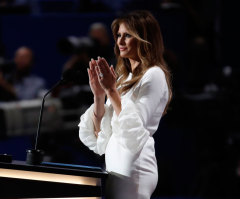 Melania Trump Touts Husband, Says She Will Focus on Women and Children as First Lady