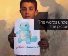 Syrian Kids Hold Pokemon Go Photos to Plead With World to 'Come and Save Me'