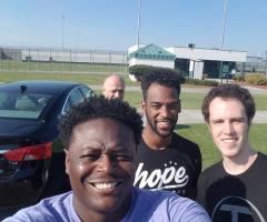 Tranformation Church Pastor Derwin Gray Celebrates 56 Prison Baptisms in 1 Weekend