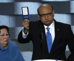 Trump: Did Clinton's Campaign Write DNC Speech for Slain US Soldier's Muslim Dad?