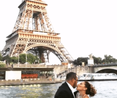 Israel Houghton Announces Engagement to Adrienne Bailon After Eiffel Tower Proposal