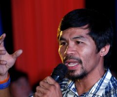 Manny Pacquiao Cites Bible in Call to Restore Death Penalty in Philippines