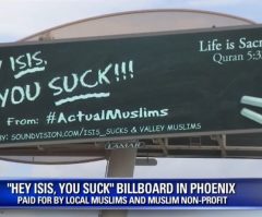 Muslim-Americans Condemn ISIS in Phoenix Billboard, Say Islam Is Religion of Peace, Not Terror