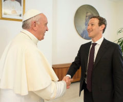 Atheist Facebook Founder Mark Zuckerberg Says He'll 'Never Forget' Meeting Pope Francis