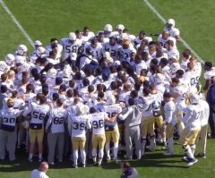 Atheist Group Puts Added Pressure on College Football Teams to Get Rid of Chaplains