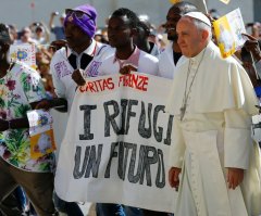 Pope Francis: Welcoming Refugees Into Your Homes 'Is Our Greatest Security Against Terrorism'