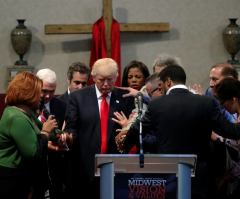 Pastors Pray Against 'Concentrated Satanic Attack' Being Waged Against 'God's Choice' Donald Trump