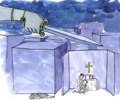 Christians Living Under the Sword of Persecution