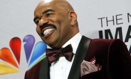 Steve Harvey Adds Faith-Based Sweaters to Christmas Collection 